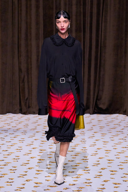 JIL SANDER WOMAN MULTICOLOR SKIRTS