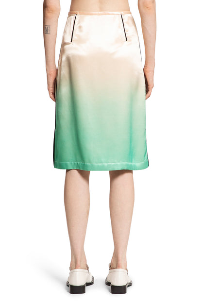 JIL SANDER WOMAN MULTICOLOR SKIRTS