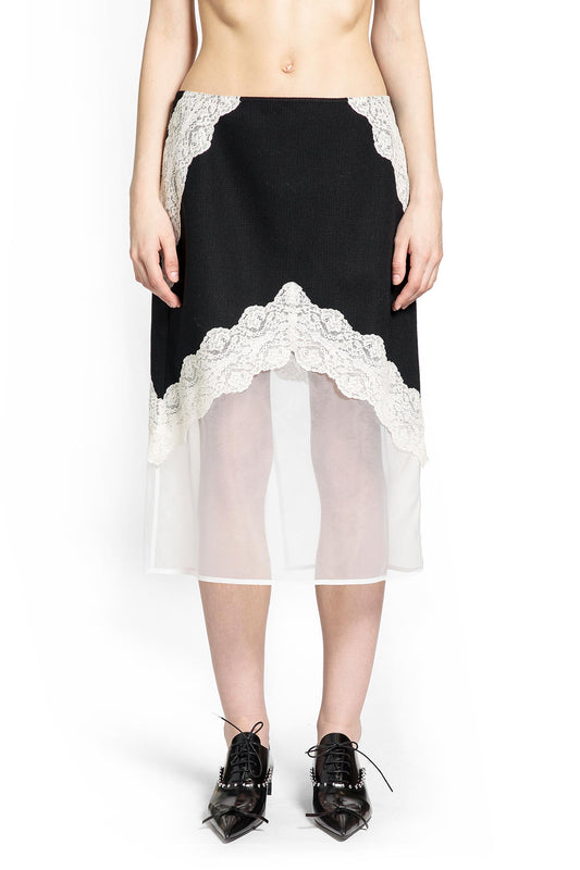 Wool Canvas Skirt