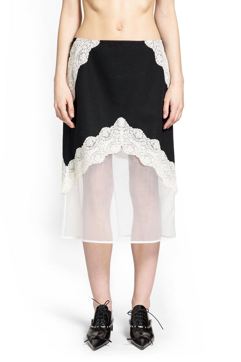 Wool Canvas Skirt