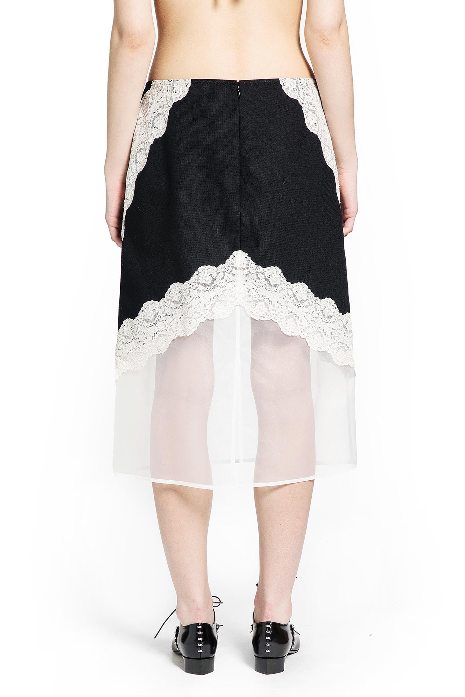 Wool Canvas Skirt