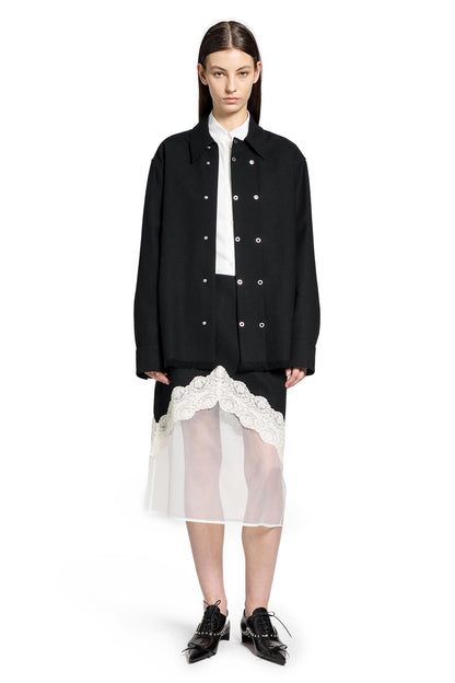 Wool Canvas Skirt