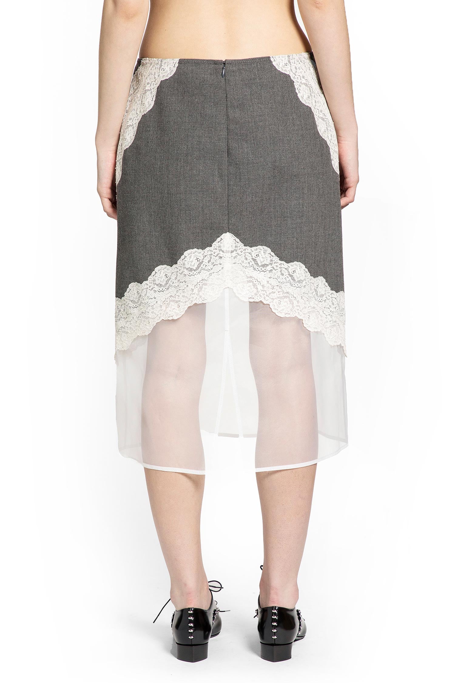 Wool Canvas Skirt