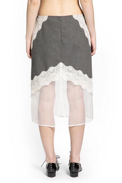 Wool Canvas Skirt