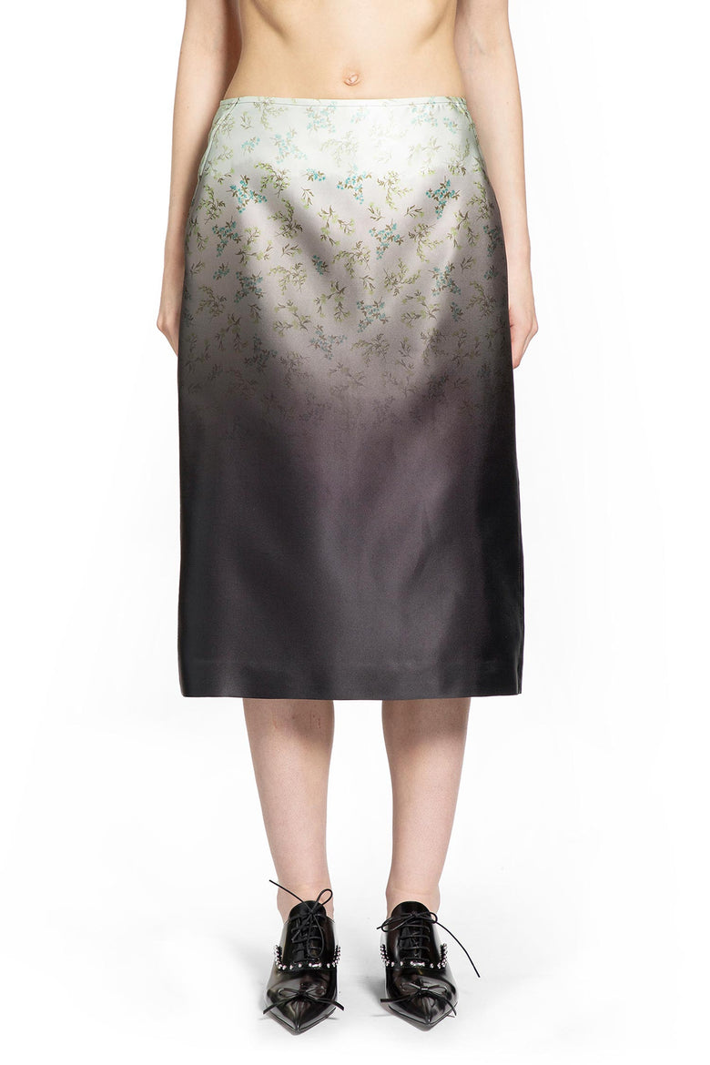 Silk Printed Skirt