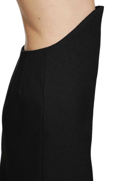 Wool Sablé Skirt