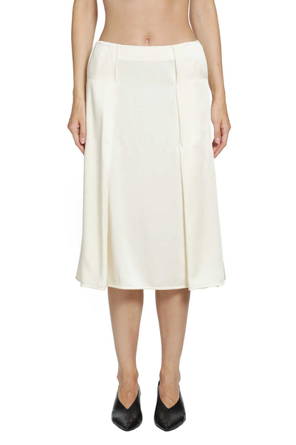Envers Satin Pleated Skirt