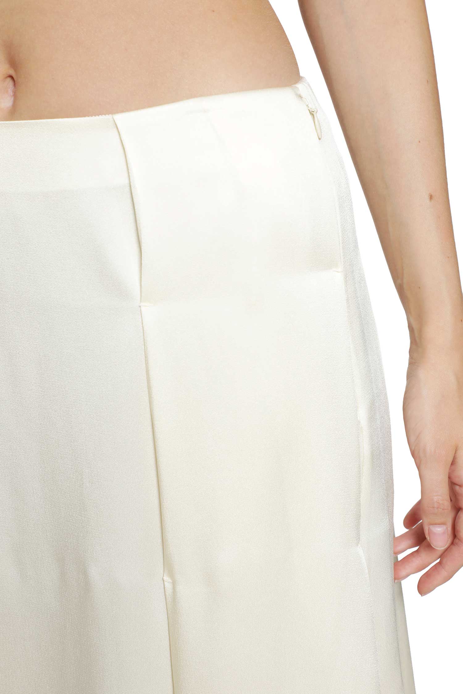 JIL SANDER Envers Satin Pleated Skirt woman