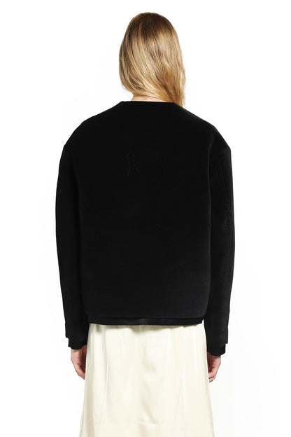 JIL SANDER WOMAN BLACK TOPS