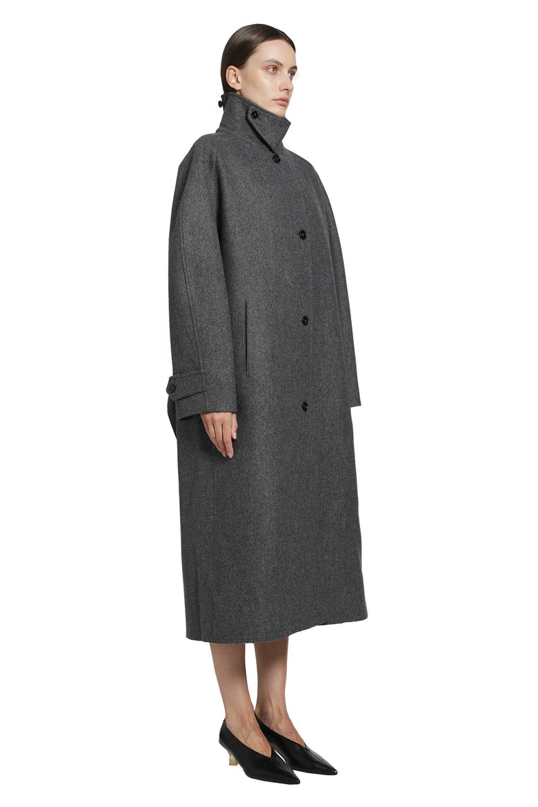 JIL SANDER Double Wool Coat woman