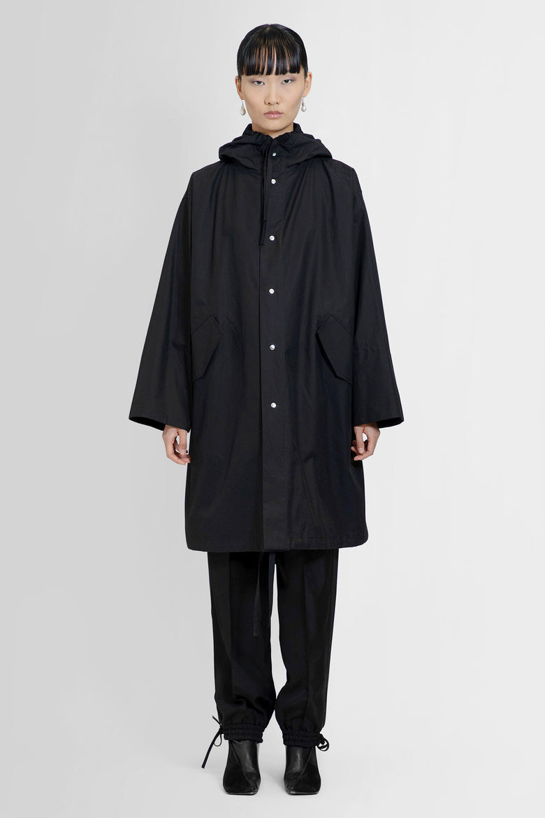 JIL SANDER WOMAN BLACK COATS