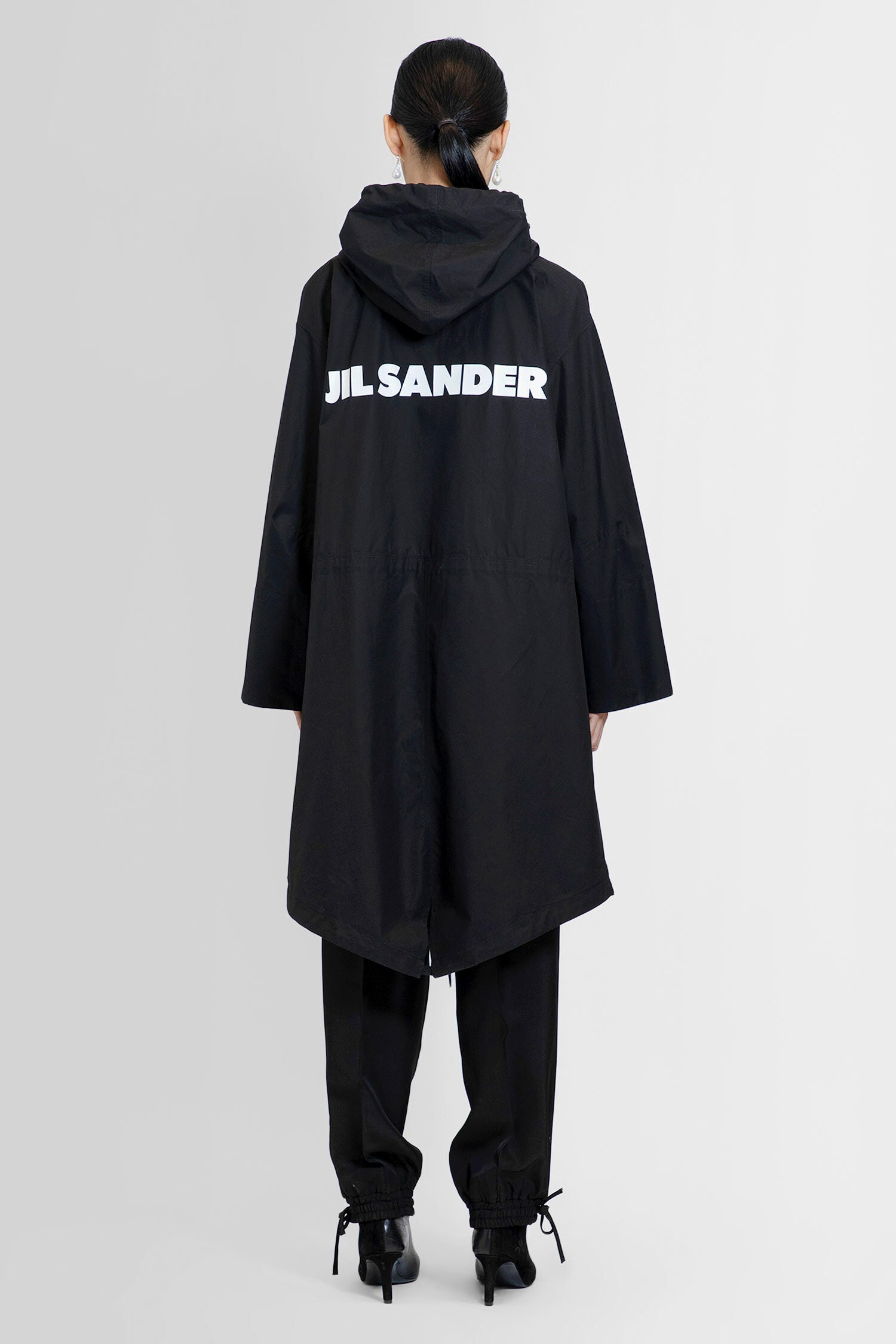 JIL SANDER WOMAN BLACK COATS