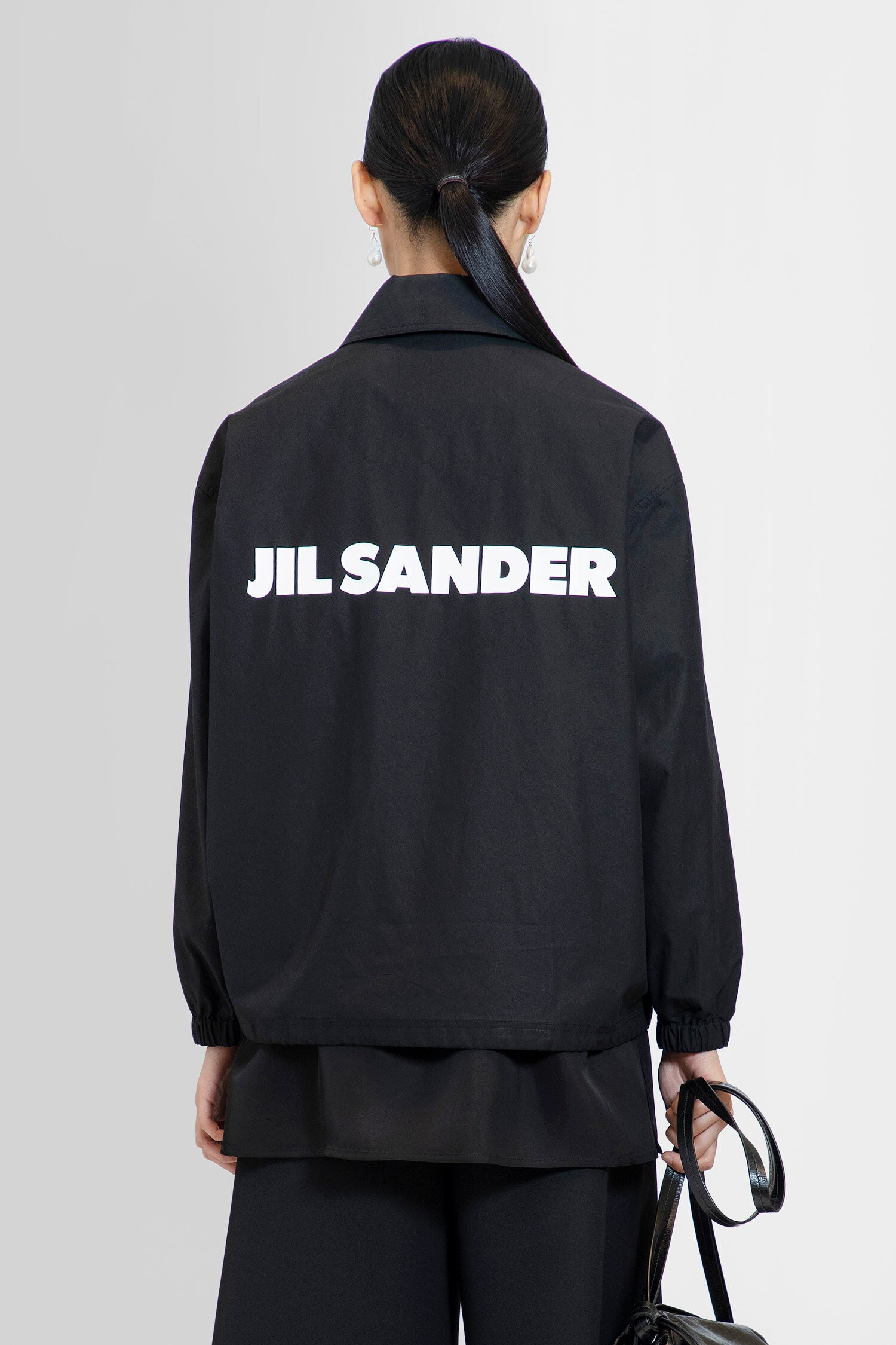 JIL SANDER WOMAN BLACK JACKETS