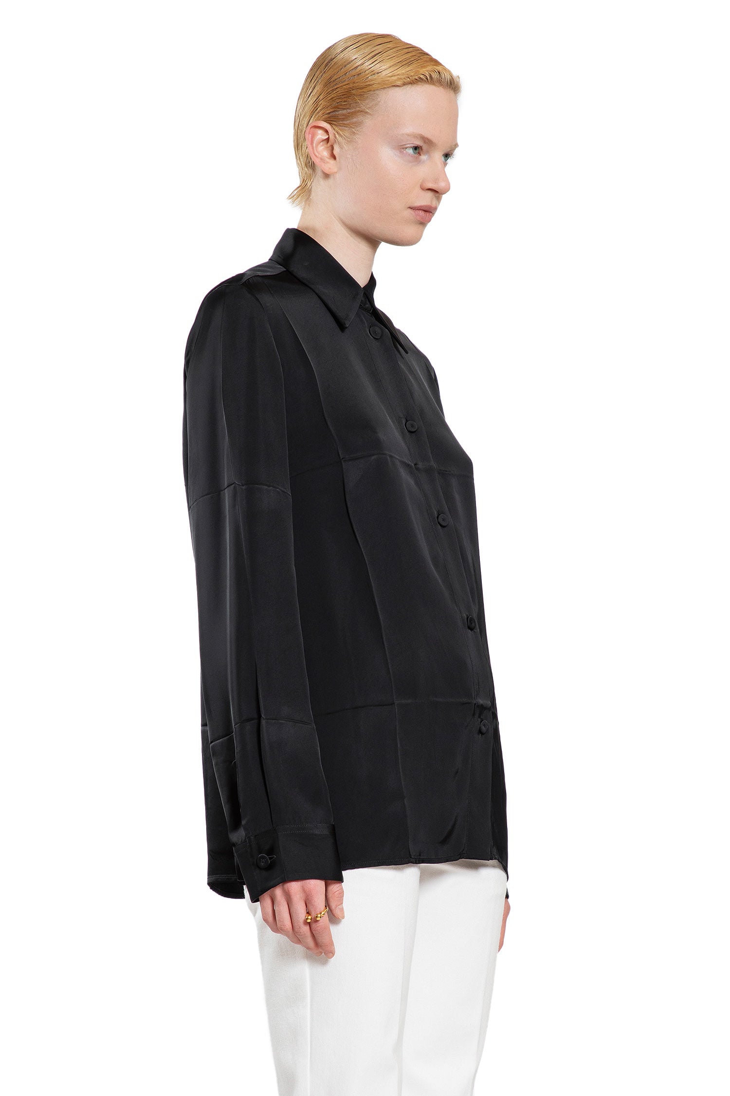 JIL SANDER WOMAN BLACK SHIRTS