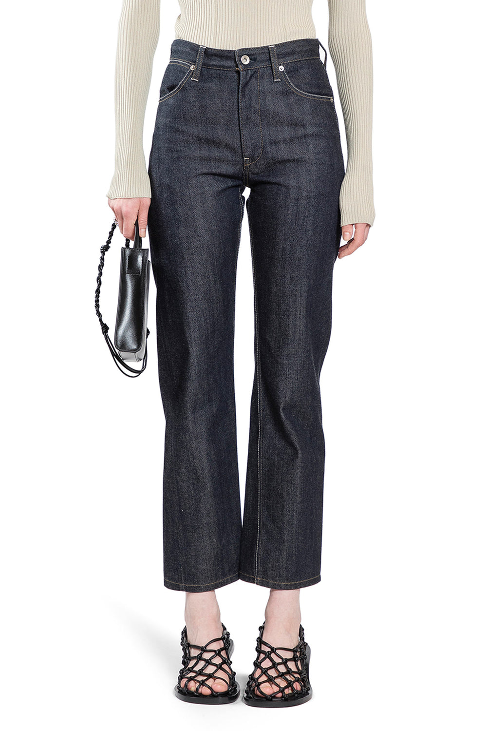 JIL SANDER WOMAN BLUE JEANS