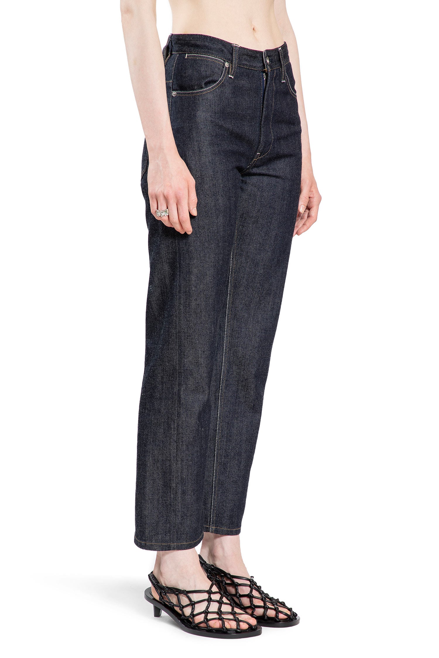 JIL SANDER WOMAN BLUE JEANS