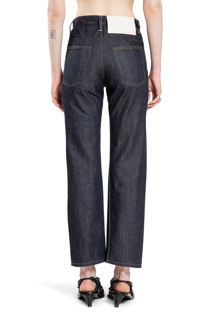 JIL SANDER WOMAN BLUE JEANS