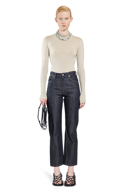 JIL SANDER WOMAN BLUE JEANS