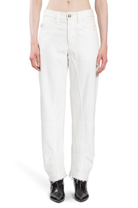 JIL SANDER WOMAN WHITE JEANS