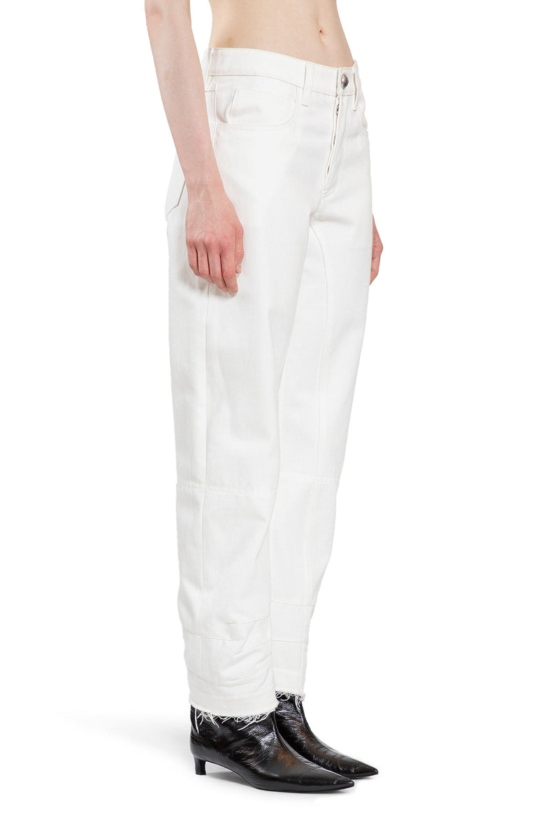 JIL SANDER WOMAN WHITE JEANS