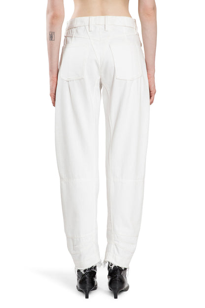 JIL SANDER WOMAN WHITE JEANS