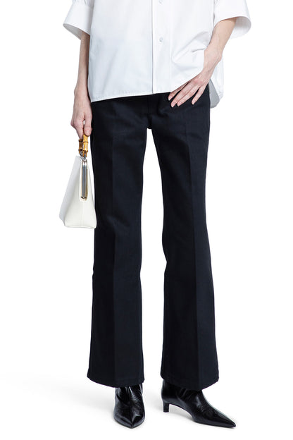 JIL SANDER WOMAN BLACK JEANS