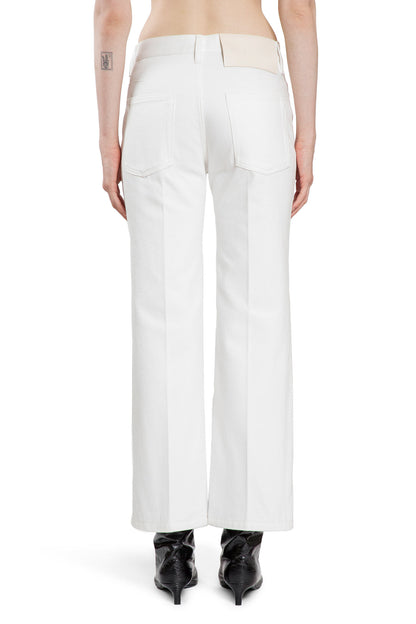 JIL SANDER WOMAN WHITE JEANS