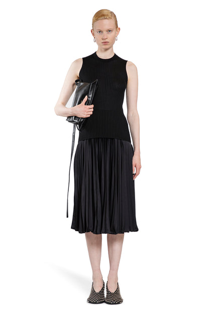 JIL SANDER WOMAN BLACK SKIRTS