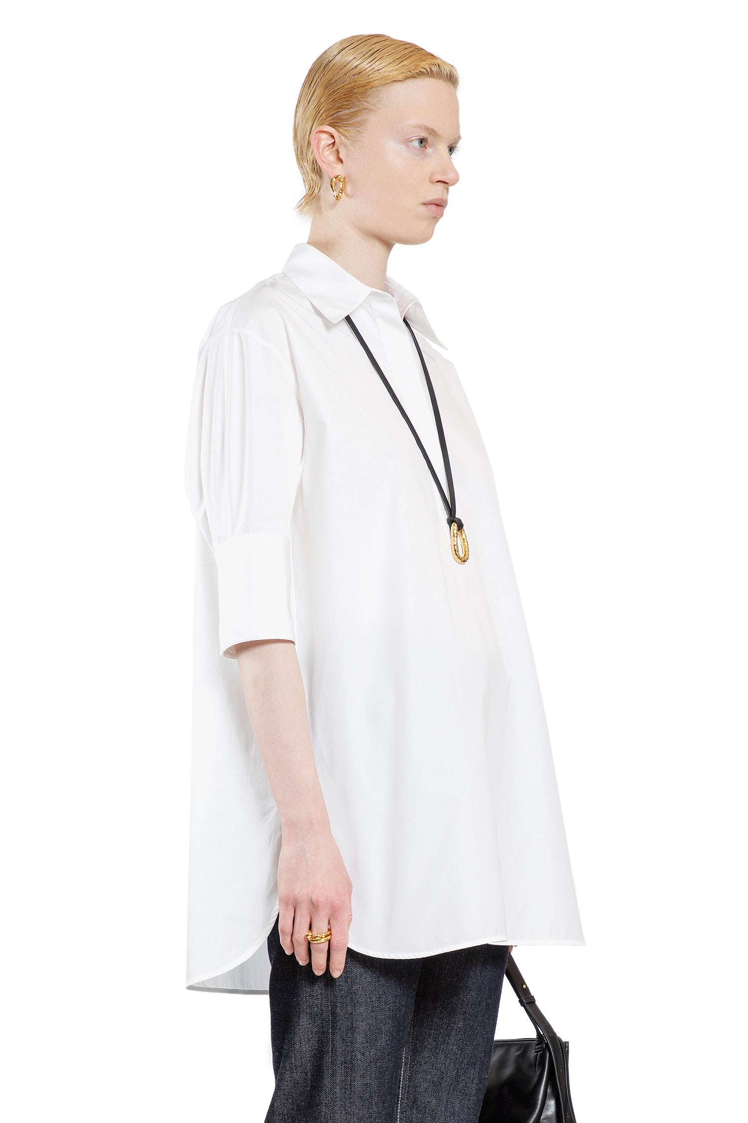 JIL SANDER WOMAN WHITE SHIRTS