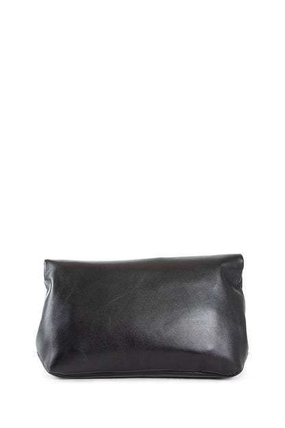 JIL SANDER WOMAN BLACK CLUTCHES & POUCHES