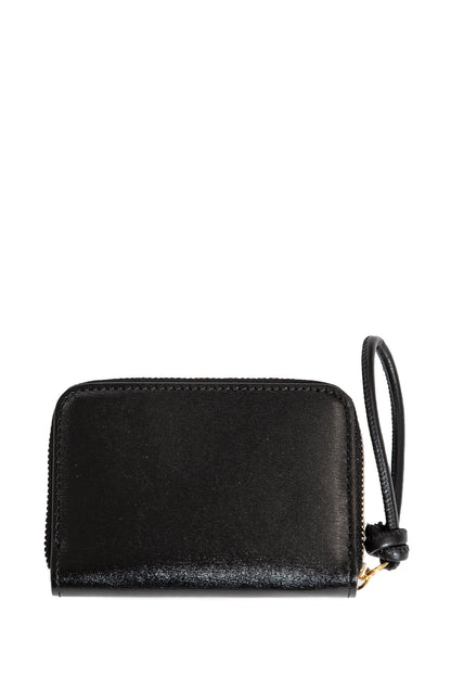 JIL SANDER WOMAN BLACK WALLETS & CARDHOLDERS