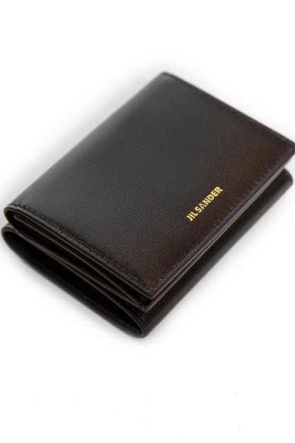 JIL SANDER WOMAN BLACK WALLETS & CARDHOLDERS