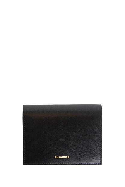 JIL SANDER WOMAN BLACK WALLETS & CARDHOLDERS