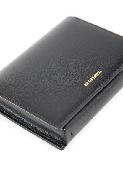 JIL SANDER WOMAN BLACK WALLETS & CARDHOLDERS