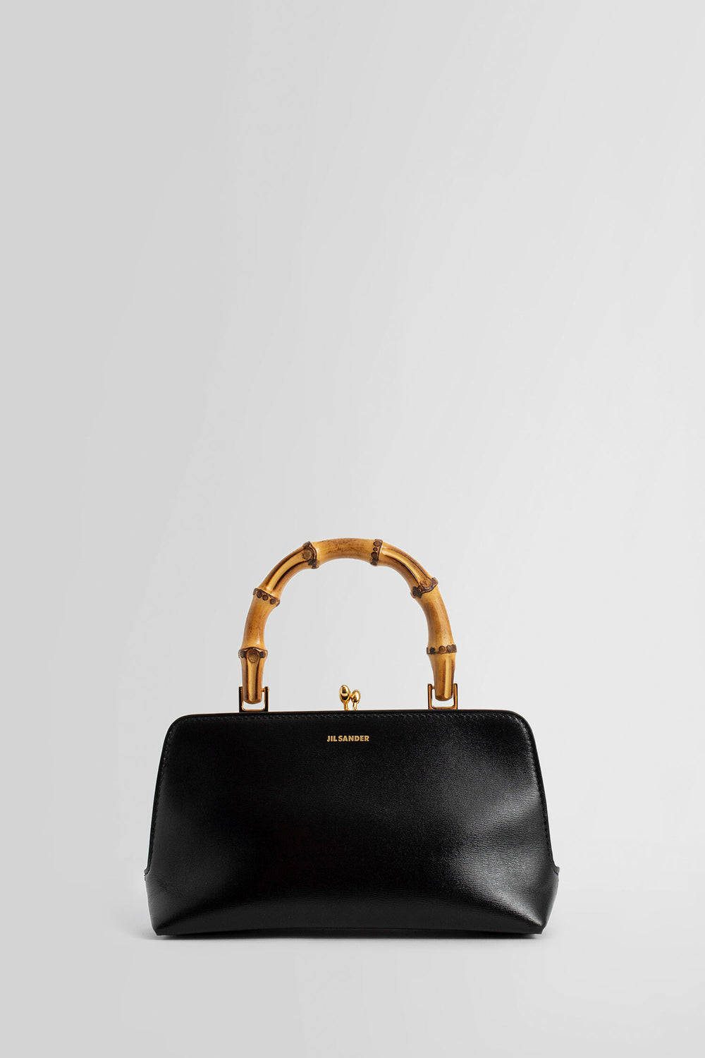 JIL SANDER WOMAN BLACK TOP HANDLE BAGS