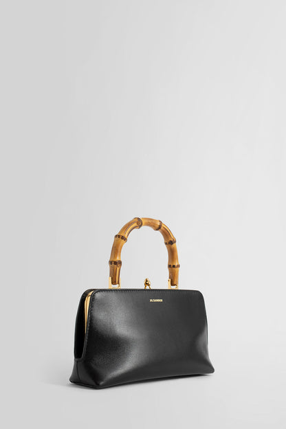 JIL SANDER WOMAN BLACK TOP HANDLE BAGS