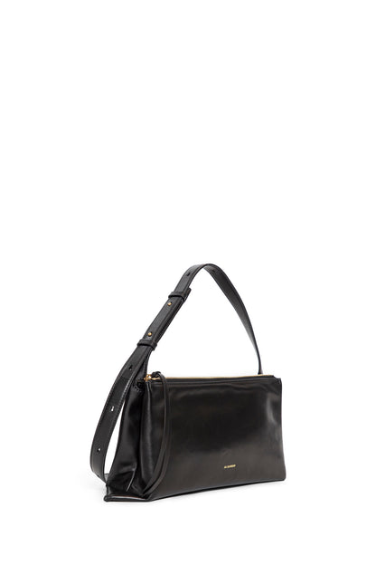 JIL SANDER WOMAN BLACK TOP HANDLE BAGS