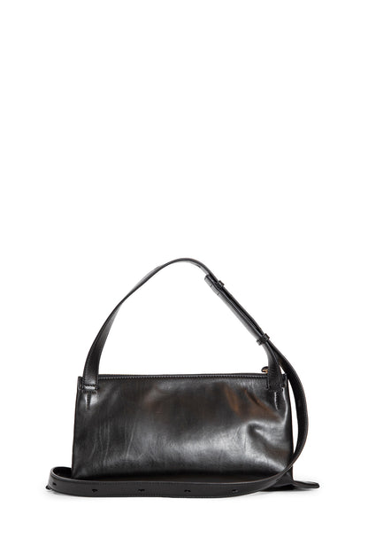 JIL SANDER WOMAN BLACK TOP HANDLE BAGS