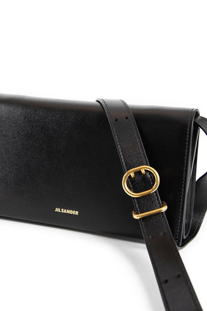 JIL SANDER WOMAN BLACK CROSSBODY BAGS