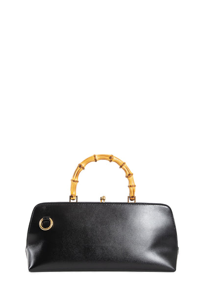 JIL SANDER WOMAN BLACK TOP HANDLE BAGS