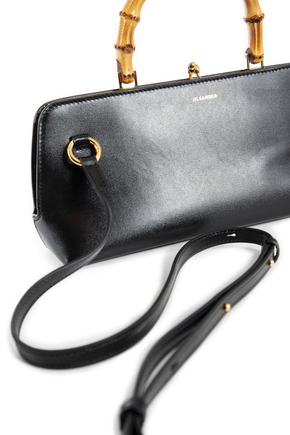 JIL SANDER WOMAN BLACK TOP HANDLE BAGS