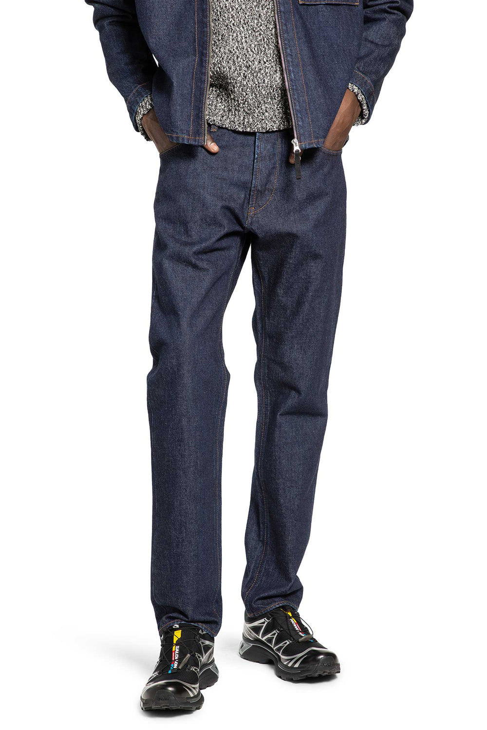 STONE ISLAND J100005 Indigo-Denim Jeans man