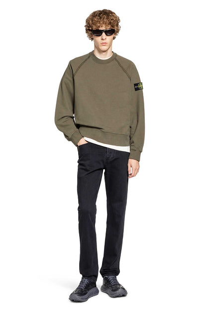 STONE ISLAND MAN BLACK JEANS