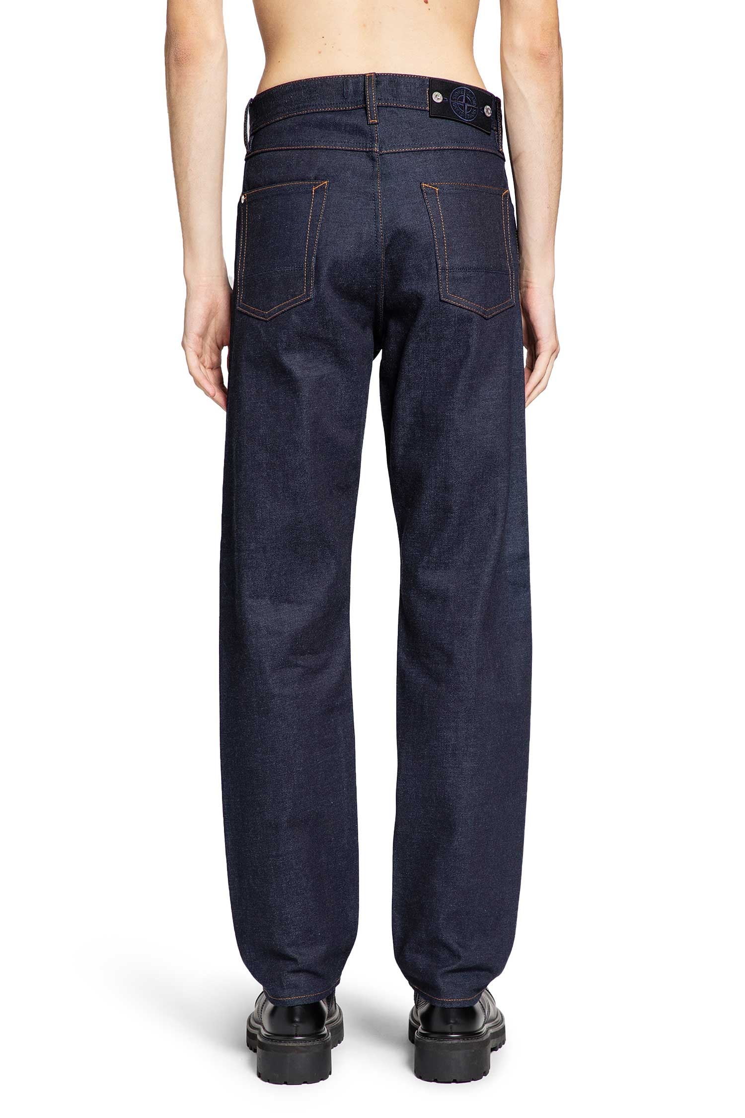 STONE ISLAND MAN BLUE JEANS