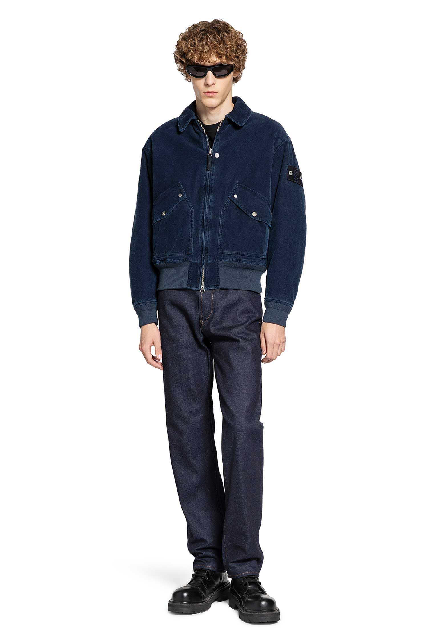 STONE ISLAND MAN BLUE JEANS