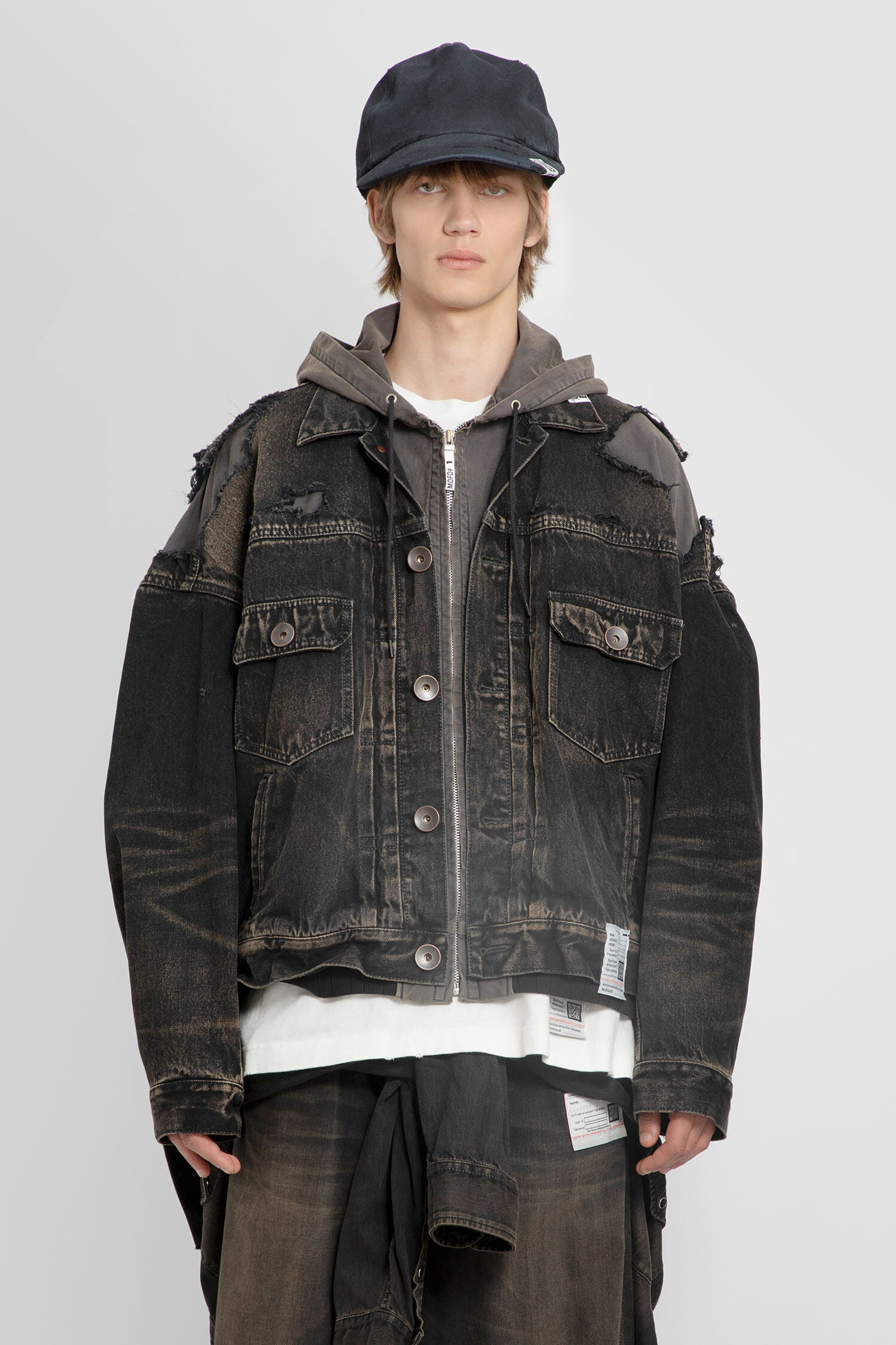 MAISON MIHARA YASUHIRO MAN BLACK JACKETS