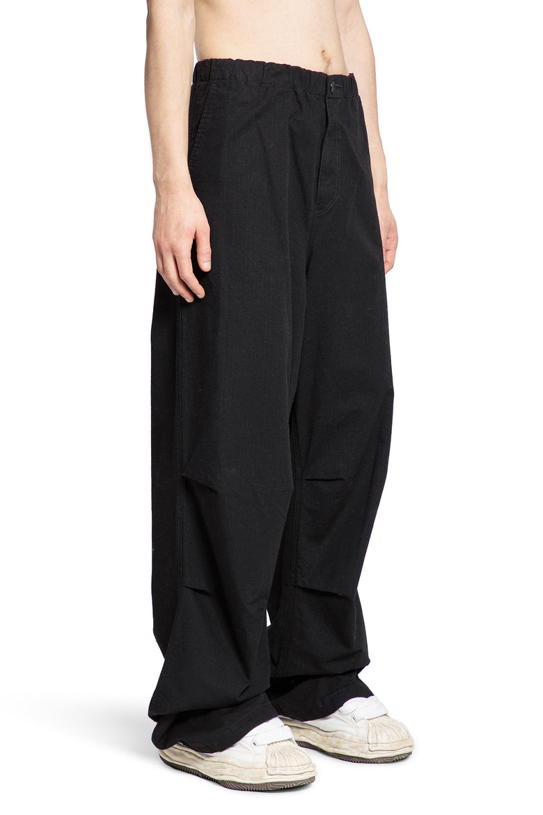 MAISON MIHARA YASUHIRO MAN BLACK TROUSERS