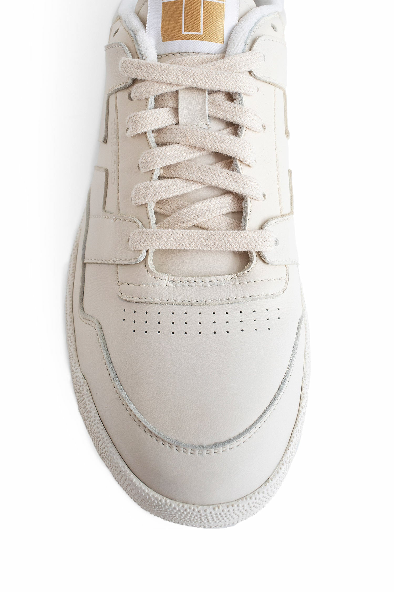 TOM FORD MAN OFF-WHITE SNEAKERS