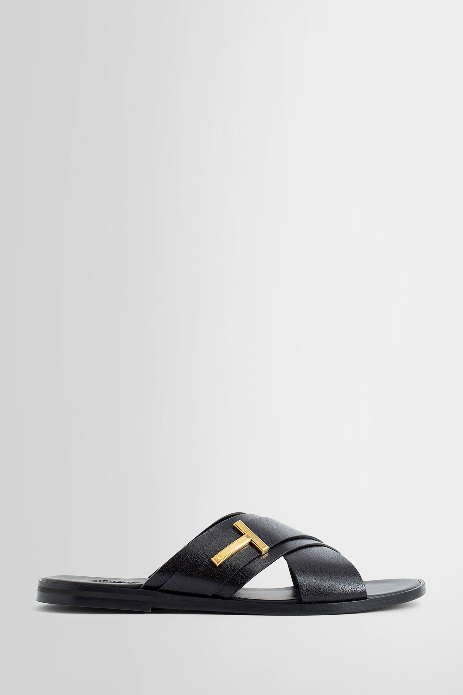 TOM FORD MAN BLACK SANDALS