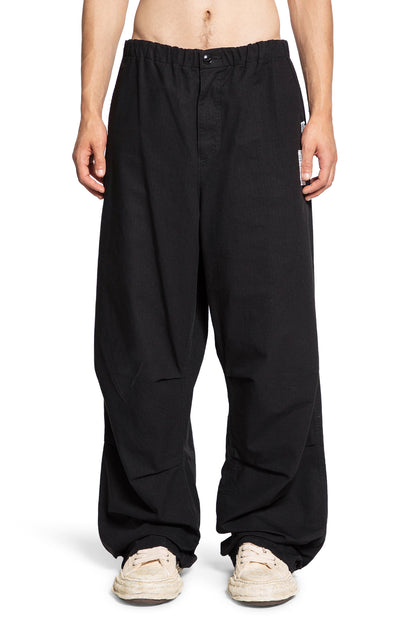 MAISON MIHARA YASUHIRO MAN BLACK TROUSERS